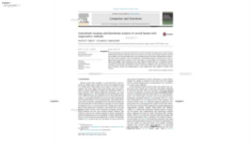 Generalized warping and distortional analysis of curved beams with isogeometric methods